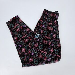 Vintage Otomix Sweatpants Mens M Baggy Gym Bodybuilding USA Neon